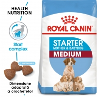 Royal Canin Medium Starter Mother & BabyDog, mama și puiul, hrană uscată câini, 4kg