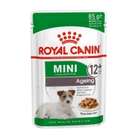 Royal Canin Mini Ageing 12+, bax hrană umedă câini senior, (în sos), 85g x 12