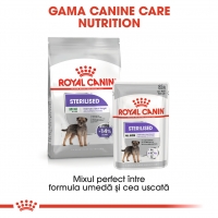 Royal Canin Mini Sterilised Adult, hrană uscată câini sterilizați, 8kg