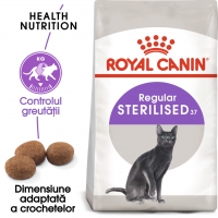 Royal Canin Sterilised Adult, pachet economic hrană uscată pisici sterilizate, 4kg x 2