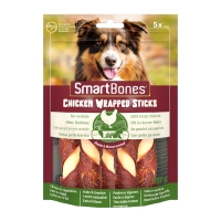 SMARTBONES Classics Chicken Warpped Sticks, recompense câini, Batoane Pui, 5buc