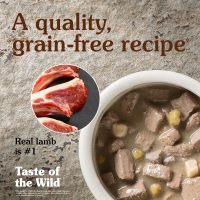 TASTE OF THE WILD Sierra Mountain, Miel, conservă hrană umedă fără cereale câini, (în sos), 390g