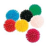 Trixie, minge, jucărie, pisici, cu clopoțel, vinil, multicolor, 3cm