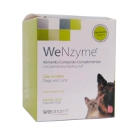 WEPHARM WeNzyme, suplimente digestive câini și pisici, granule palatabile, 50g