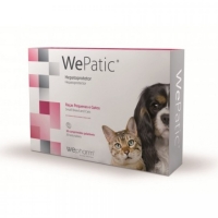 WEPHARM WePatic S, suplimente hepatice câini și pisici, 30cpr
