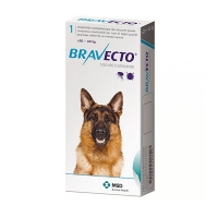BRAVECTO, comprimate masticabile antiparazitare, câini 20-40kg, 1000 mg, 1 comprimat