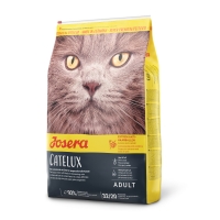 JOSERA Catelux, Pui și Rață, hrană uscată pisici, limitarea ghemurilor de blană, 10kg
