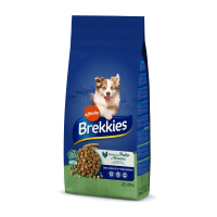 Pachet 2 x Brekkies Dog Excel Complet Pui si Legume, 20 kg