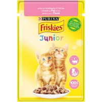 Friskies Cat Plic Junior Pui in Sos 85 g