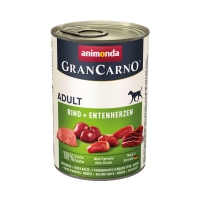 GRANCARNO, vită si inimă, conservă hrană umedă câini, (in aspic), 400g