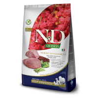 N&D Caine Adult Weight Management cu Miel, Broccoli & Quinoa, 7 kg