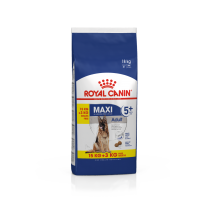 Royal Canin Maxi Adult 5+, 15 kg + 3 kg Gratis