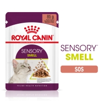 Royal Canin Sensory Smell, plic hrană umedă pisici, stimularea mirosului (în sos), 85g