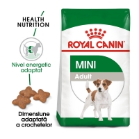 ROYAL CANIN Mini Adult, hrană uscată câini, 8kg+1kg GRATUIT
