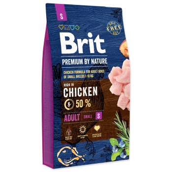 Brit Premium by Nature Adult S, 1 kg imagine