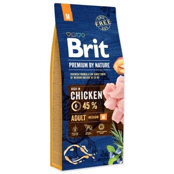 Brit Premium by Nature Adult M, 1 kg imagine