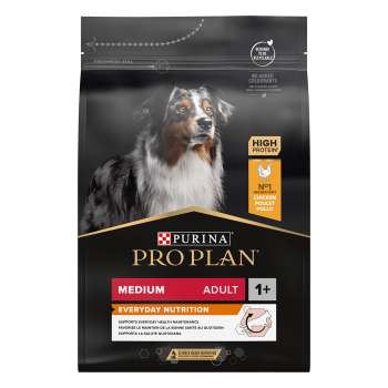PURINA Pro Plan Adult M, Pui, hrană uscată câini, 3kg 3kg imagine 2022