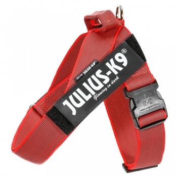 JULIUS-K9 IDC Color & Gray, ham bandă câini, M, 14-25kg, roşu 14-25kg imagine 2022