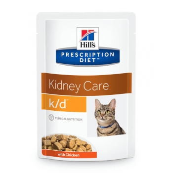 Hill’s PD Feline k/d – Afectiuni Renale Pui, 85 g Hill's Prescription Diet imagine 2022
