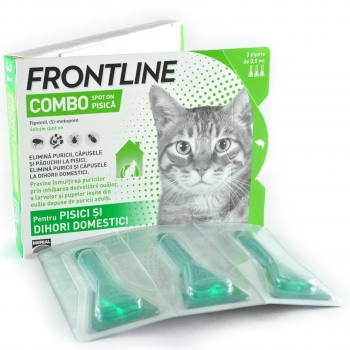 Frontline Combo Pisica, 3 pipete imagine