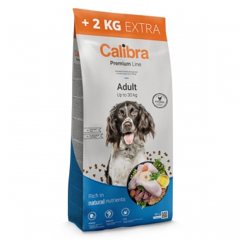 Calibra premium line adult, xs-m, pui, hrană uscată câini, pachet economic, 14kg