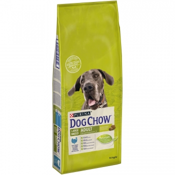 Pachet 2 x Dog Chow Adult Large Breed Curcan 14 kg