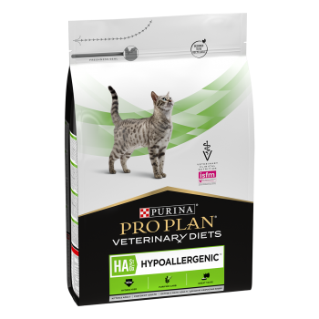 PURINA Pro Plan Veterinary Diets Hypoallergenic, dietă veterinară pisici, hrană uscată, afecțiuni digestive și dermatologice, 3.5kg pentruanimale.ro imagine 2022