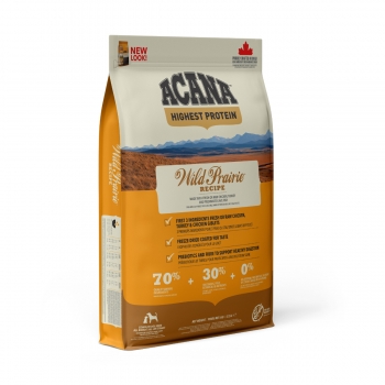 ACANA Highest Protein Wild Prairie, hrană uscată fără cereale câini, 11.4kg 11.4kg imagine 2022