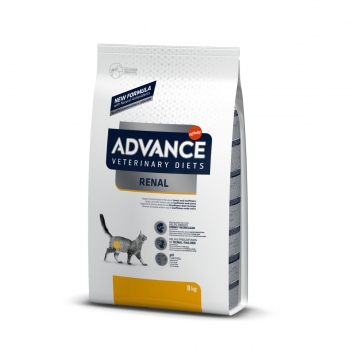 ADVANCE Veterinary Diets Cat Renal, dietÄƒ veterinarÄƒ, hranÄƒ uscatÄƒ pisici, afecÈ›iuni renale cronice, 8kg