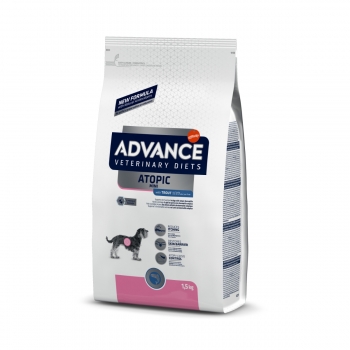 ADVANCE Veterinary Diets Atopic Mini, XS-S, dietă veterinară câini, hrană uscată, afecțiuni dermatologice, 1.5kg 1.5kg imagine 2022