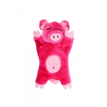 ALL FOR PAWS Snoring Cuddler Pig, jucărie de pluș pisici, pluș, cu sunet, roz, 27 cm ALL imagine 2022