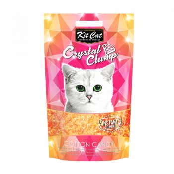 Asternut Igienic Pentru Pisici Kit Cat Crystal Clump Cotton Candy, 4 L Kit Cat imagine 2022