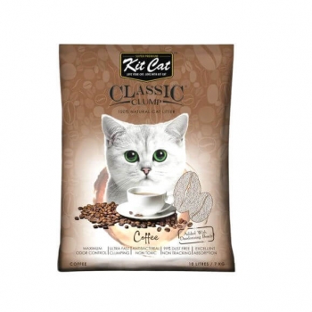 Asternut Igienic Pentru Pisici Kit Cat Litter Coffee, 10 L