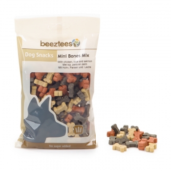 BEEZTEES Snack Mini Oase Mix, recompense câini, cu Pui și Somon, 150g Beeztees imagine 2022