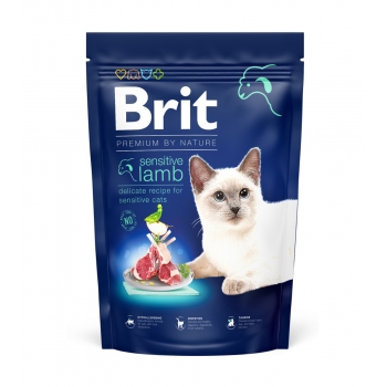 BRIT Premium by Nature Sensitive, Miel, hrană uscată pisici, sensibilități digestive, 1.5kg pentruanimale