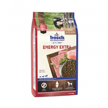 BOSCH Energy Extra, Pui, hrană uscată câini activi, 15kg 15kg