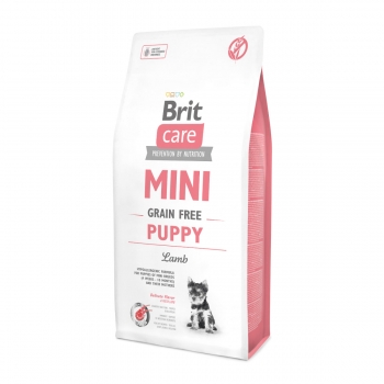 BRIT Care Mini Puppy, XS-S, Miel, hrană uscată fără cereale câini junior, 7kg 7kg
