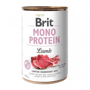 BRIT Mono Protein, Miel, conservă hrană umedă monoproteică fără cereale câini, (pate), 400g (pate) imagine 2022