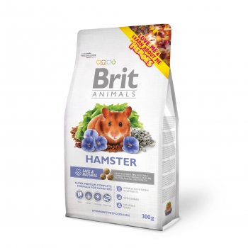 BRIT Premium, Grâu și Proumb, hrană uscată hamsteri, 300g pentruanimale