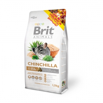 BRIT Premium, Lucernă și Grâu, hrană uscată chinchilla, 300g pentruanimale