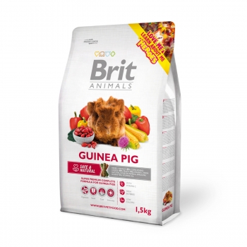 BRIT Premium, Lucernă și Măceșe, hrană uscată porcușor de guinea, 1.5kg BRIT