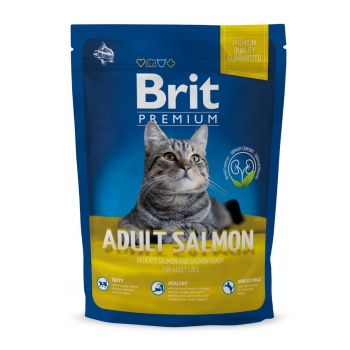 BRIT Premium, Somon, hrană uscată pisici, 300g 300g imagine 2022