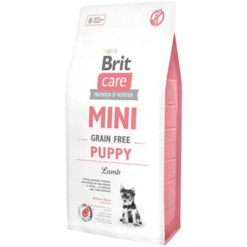 Brit Care Mini Grain Free Puppy Lamb 7 kg imagine