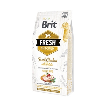 Brit Fresh Chicken and Potato Adult 2.5 kg imagine