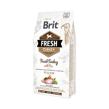 Brit Fresh Turkey and Pea Light Fit and Slim 2.5 kg imagine