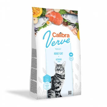 CALIBRA Verve GF Adult, Hering, hrană uscată fară cereale pisici, 750g Calibra imagine 2022