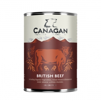 CANAGAN Beef Stew, XS-XL, Vită, conservă hrană umedă fără cereale câini junior & adult, (în supă), 400g Canagan imagine 2022