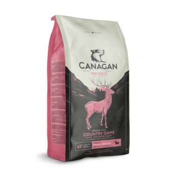 CANAGAN Country Game, XS-XL, Vânat, hrană uscată fără cereale câini junior & adult, 2kg Canagan imagine 2022