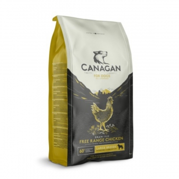 CANAGAN Large Breed, L-XL, Pui, hrană uscată fără cereale câini junior & adult, 2kg Canagan imagine 2022
