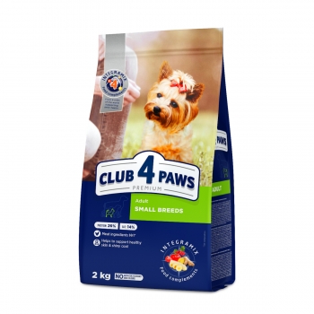 CLUB 4 PAWS Premium, XS-S, Pui, hrană uscată câini, 2kg 2kg